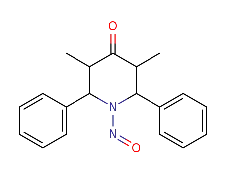 t-3,t-5-Dimethyl-N-nitroso-r-2,c-6-diphenylpiperidin-4-one