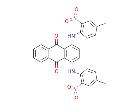 Molecular Structure of 75839-23-5 (1,4-bis-(4-methyl-2-nitro-anilino)-anthraquinone)