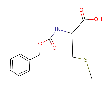Molecular Structure of 95406-97-6 (Cysteine, S-methyl-N-[(phenylmethoxy)carbonyl]-)
