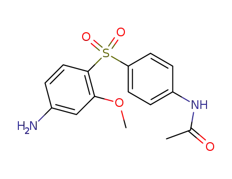 Acetamide, N-[4-[(4-amino-2-methoxyphenyl)sulfonyl]phenyl]-