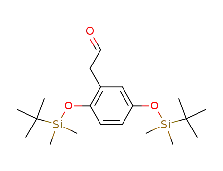 [2,5-Bis-(tert-butyl-dimethyl-silanyloxy)-phenyl]-acetaldehyde