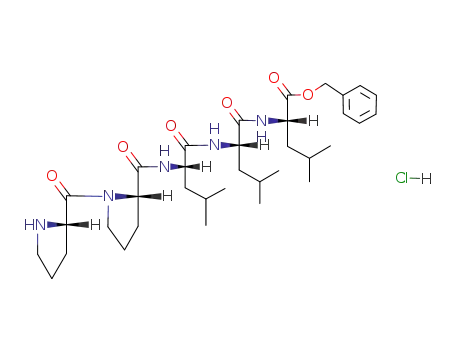 H-Pro<sub>2</sub>-Leu<sub>3</sub>-OBzl*HCl