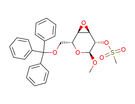 methyl 3,4-anhydro-2-O-mesyl-6-O-trityl-α-D-altropyranoside