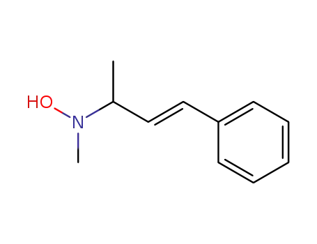 N-Methyl-N-((E)-1-methyl-3-phenyl-allyl)-hydroxylamine