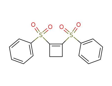 Benzene, 1,1'-[1-cyclobutene-1,2-diylbis(sulfonyl)]bis-