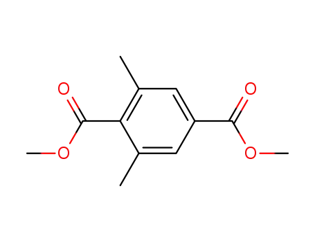 Molecular Structure of 18958-18-4 (1,4-Benzenedicarboxylic acid, 2,6-dimethyl-, dimethyl ester)