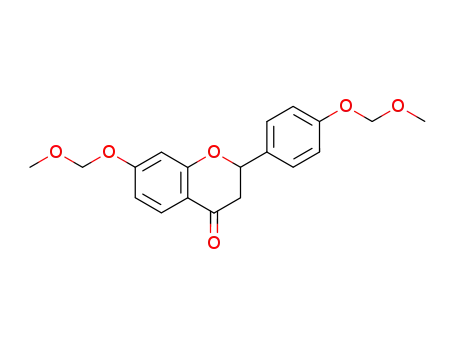 2,3-Dihydro-7-(methoxymethoxy)-2-[4-(methoxymethoxy)phenyl]-4H-1-benzopyran-4-one