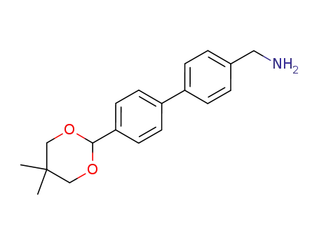 4'-(5,5-dimethyl-1,3-dioxan-2-yl)-<1,1'-biphenyl>-4-methanamine