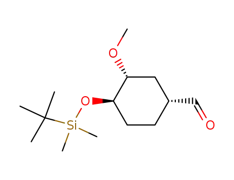 (1R,3R,4R)-4-[(tert-butyldimethylsilyl)oxy]-3-methoxycyclohexane-1-carbaldehyde