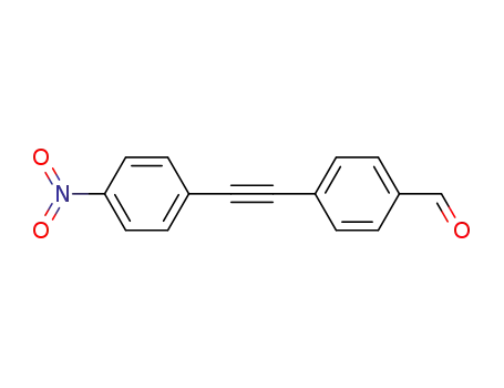 Benzaldehyde, 4-[(4-nitrophenyl)ethynyl]-