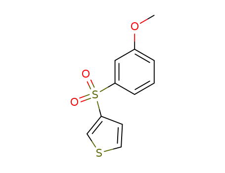 3-(3-Methoxyphenylsulfonyl)thiophene