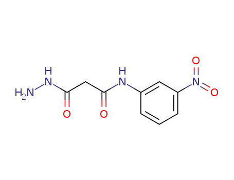 Molecular Structure of 121222-78-4 (Propanoic acid, 3-[(3-nitrophenyl)amino]-3-oxo-, hydrazide)