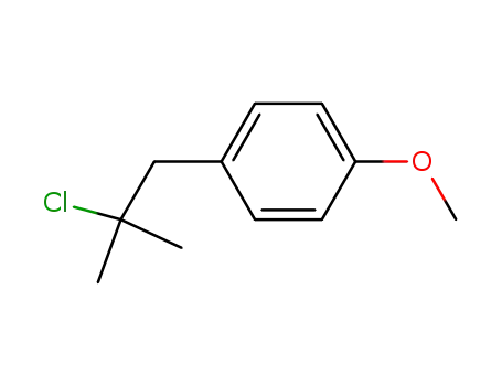 Benzene, 1-(2-chloro-2-methylpropyl)-4-methoxy-