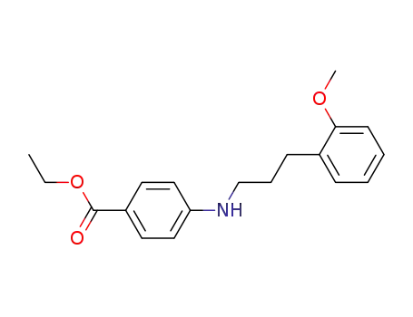 Ethyl 4-{[3-(2-methoxyphenyl)propyl]amino}benzoate