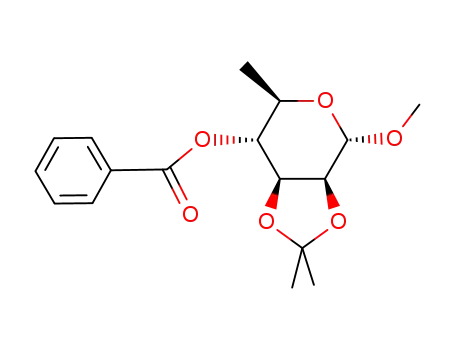 methyl 4-O-benzoyl-2,3-O-isopropylidene-α-D-rhamnopyranoside