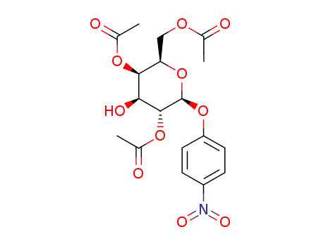 p-nitrophenyl 2,4,6-tri-O-acetyl-β-D-galactopyranoside