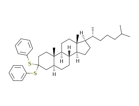 3,3-bis(phenylthio)-5α-cholestane
