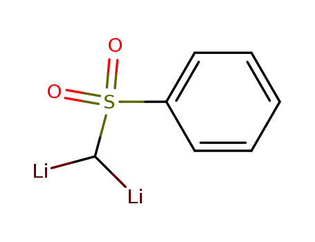 Molecular Structure of 59807-81-7 (<(phenylsuilfonyl)methylene>dilithium)