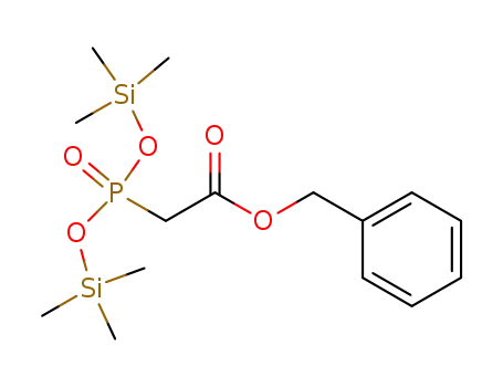 Benzyl {bis[(trimethylsilyl)oxy]phosphoryl}acetate