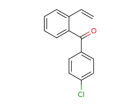(4-chlorophenyl)(2-vinylphenyl)methanone