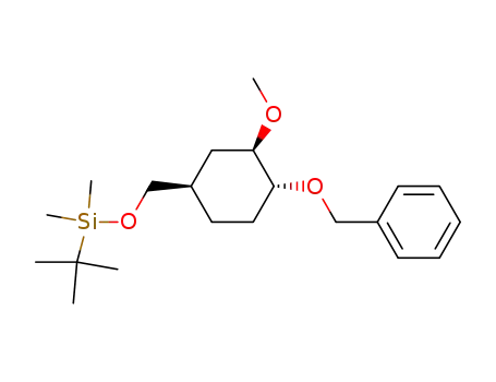 ((1R,3R,4R)-4-Benzyloxy-3-methoxy-cyclohexylmethoxy)-tert-butyl-dimethyl-silane