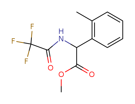 methyl N-(trifluoroacetyl)-2-amino-2-(2-methylphenyl)acetate