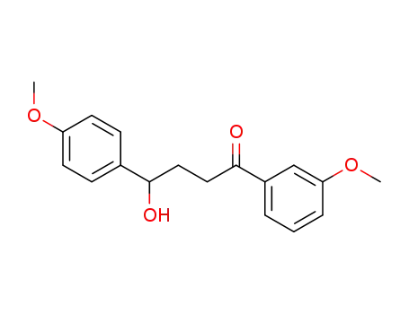 4-Hydroxy-4-(4-methoxy-phenyl)-1-(3-methoxy-phenyl)-butan-1-one
