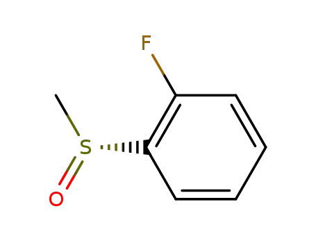 Benzene, 1-fluoro-2-[(R)-methylsulfinyl]-