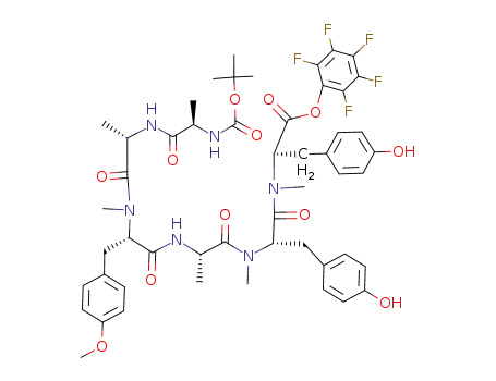 C<sub>51</sub>H<sub>59</sub>F<sub>5</sub>N<sub>6</sub>O<sub>12</sub>