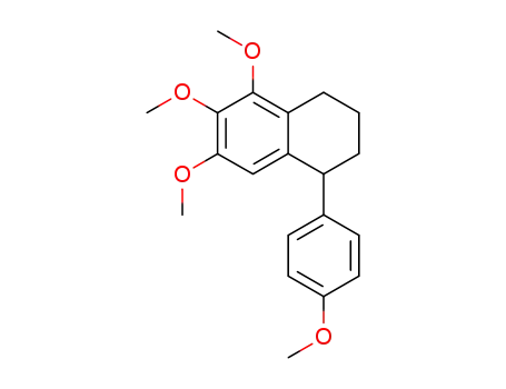 1-(4-methoxyphenyl)-5,6,7-trimethoxytetralin