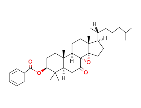 3β-(Benzoyloxy)-4,4-dimethyl-8α,14α-epoxy-5α-cholestan-7-one