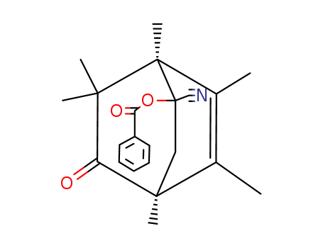 Benzoic acid (1R,4S)-2-cyano-1,4,5,6,7,7-hexamethyl-8-oxo-bicyclo[2.2.2]oct-5-en-2-yl ester
