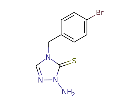 2-Amino-4-(4-bromo-benzyl)-2,4-dihydro-[1,2,4]triazole-3-thione