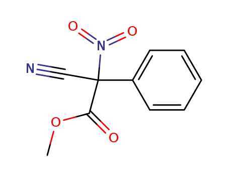 Cyano-nitro-phenyl-acetic acid methyl ester
