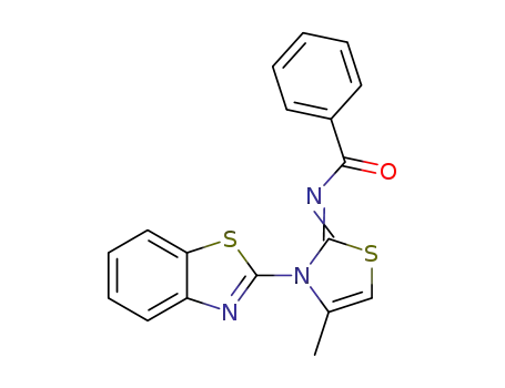 N-[3-(benzo[d]thiazol-2-yl)-4-methylthiazol-2(3H)-ylidene]benzamide