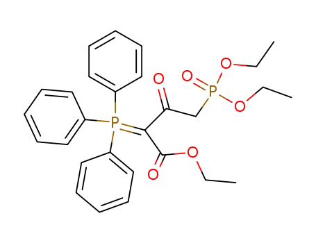 diethyl <2,4-dioxo-4-ethoxy-3-(triphenylphosphoranylidene)butyl>-phosphonate
