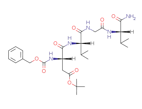 Z-Asp(OtBu)-Val-Gly-Val-NH<sub>2</sub>