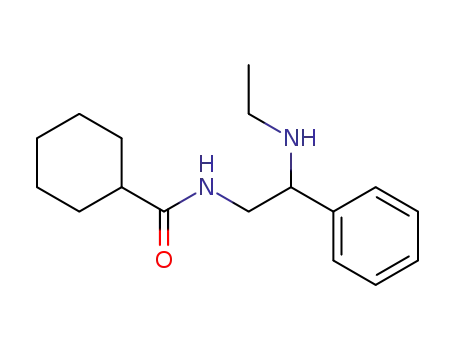 Cyclohexanecarboxamide, N-[2-(ethylamino)-2-phenylethyl]-