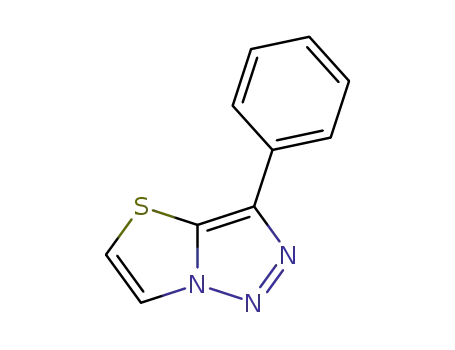 3-Phenyl-1,2,3-triazolo<5,1-b>thiazole