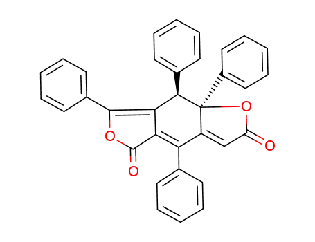 trans-8,8a-dihydro-4,7,8,8a-tetraphenylbenzo<1,2-b:4,5-c'>difuran-2,5-dione