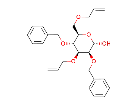 3,6-di-O-allyl-2,4-di-O-benzyl-D-mannopyranose