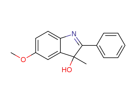 3-hydroxy-5-methoxy-3-methyl-2-phenylindolenine