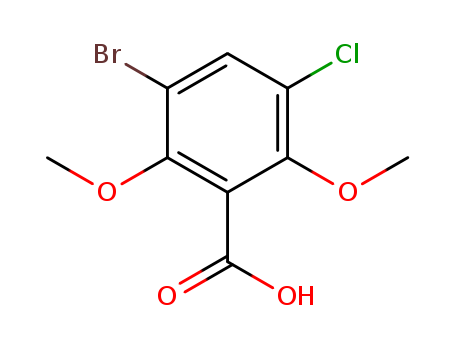 3-BROMO-5-CHLORO-2,6-DIMETHOXYBENZOIC ACID