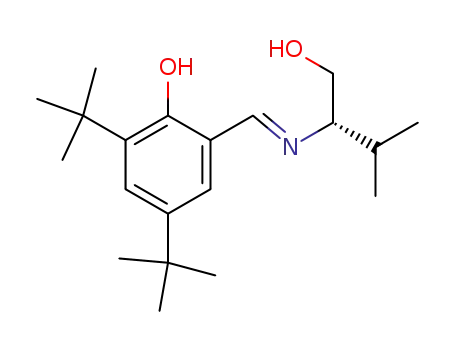 2,4-di-tert-butyl-6-({[(1S)-1-(hydroxymethyl)-2-methylpropyl]imino}methyl)phenol