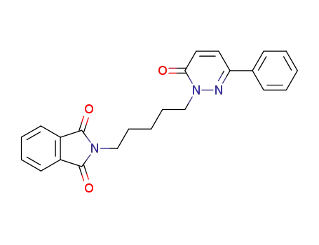 6-phenyl-2-<2-(phthalimido)pentyl>-3(2H)-pyridazinone