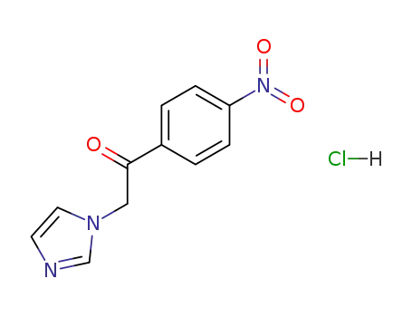1-[2-(4-nitrophenyl)-2-oxoethyl]-1H-imidazol-1-ium chloride