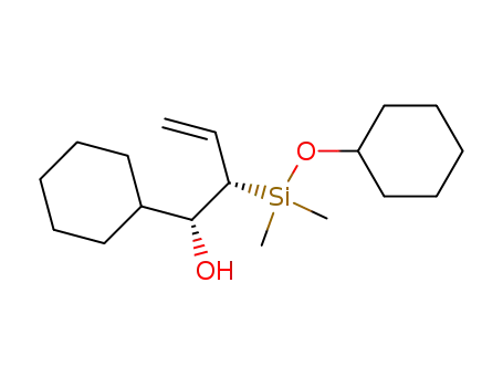 (1R,2S)-1-cyclohexyl-2-(cyclohexyloxydimethyl)silylbut-3-ene-1-ol