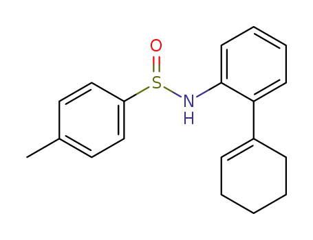 Benzenesulfinamide, N-[2-(1-cyclohexen-1-yl)phenyl]-4-methyl-