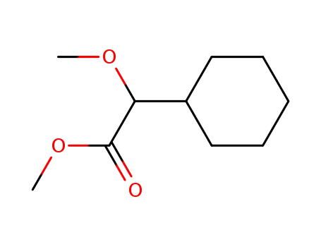 Cyclohexaneacetic acid, a-methoxy-, methyl ester