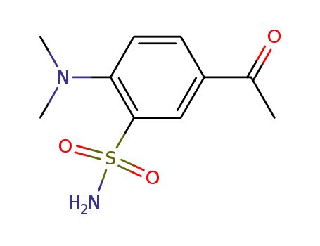 5-acetyl-2-dimethylaminobenzenesulphonamide